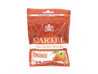 Фильтры для самокруток Cartel Slim 6мм Orange (120 шт)