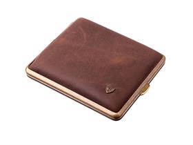 Портсигар Stoll на 18 сигарет C24 (натуральная кожа Буйвола) - фото 10637