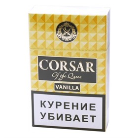 Сигариллы Corsar of the queen vanilla (20 шт) - фото 11474