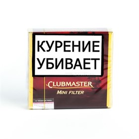 Сигариллы Clubmaster Mini Red (Vanilla) Filter (10 шт) - фото 11768
