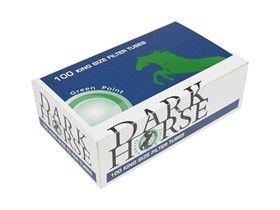 Гильзы для сигарет DARK HORSE Green Point (100 шт.) - фото 11907