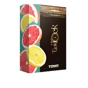 Табак для кальяна Tick Tock YUMMY (лимон грейпфрут) 100 гр - фото 12264