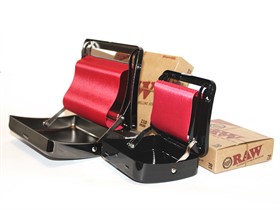 Машинка для самокруток с коробкой для табака RAW AUTOMATIC ROLLING BOX 110 мм - фото 12413