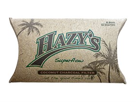 Фильтры для сигарет HazyS  Coconut & Charcoal filter 8 mm (50 шт) - фото 12998