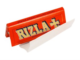 Бумага для самокруток RIZLA+ Red Regular (50 листов) - фото 13464