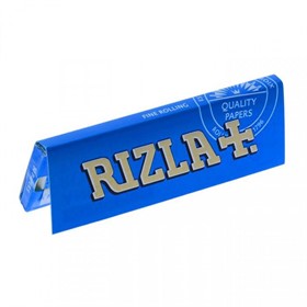 Бумага для самокруток RIZLA+ Blue Regular (50 листов) - фото 13465