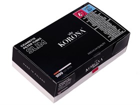 Гильзы для сигарет KORONA SLIM (1000 шт) - фото 14956