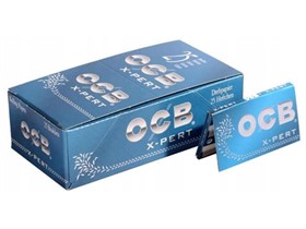 Сигаретная бумага OCB X-Pert Blue 100 листов 70 мм - фото 16067