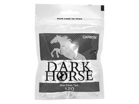 Фильтры для самокруток Dark Horse Slim Carbon (120 шт) - фото 16567