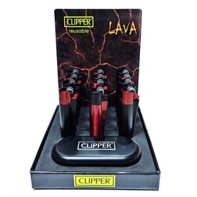 Зажигалка Clipper CP11 Lava - фото 16902