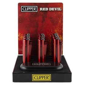 Зажигалка Clipper CP11 Red Devil - фото 16904