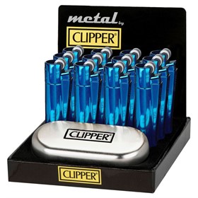 Зажигалка Clipper CP11 Deep Blue - фото 16906