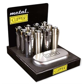 Зажигалка Clipper CMP11 Silver - фото 16910