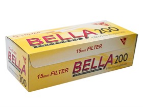 Гильзы для сигарет Bella 15 мм (200 шт) - фото 17241