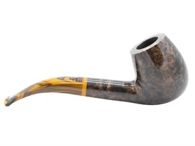 Трубка курительная Savinelli Tigre smooth Dark brown 670 (6 мм) - фото 17329