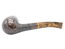 Трубка курительная Savinelli Tigre smooth Dark brown 670 (6 мм) - фото 17331