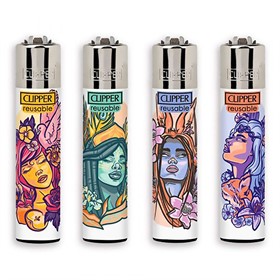 Зажигалка Clipper CP11 Goddesses - фото 17633