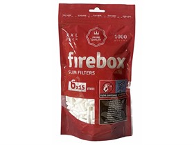 Фильтры для сигарет Firebox Slim 6 x 15 mm (1000) - фото 17882