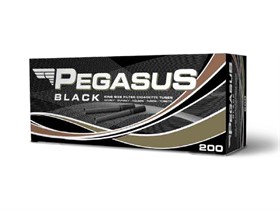 Гильзы для сигарет Pegasus Black (200 шт) - фото 18010