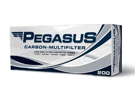Гильзы для сигарет Pegasus MF Carbon (200 шт) - фото 18013