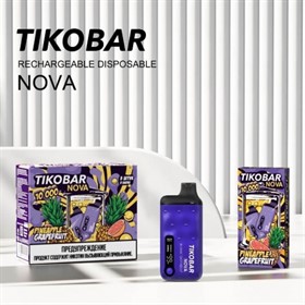 Электронная сигарета TIKOBAR Nova 10000 Ананас Грейпфрут - фото 18126