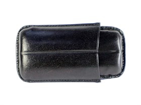 Футляр для 2 сигар corona T108 black/red - фото 19165