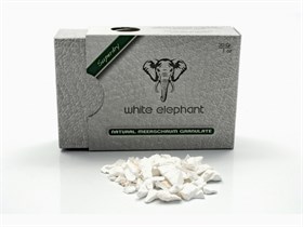 Гранулят для трубок White Elephant Natur-Meerschaum 30 г - фото 19329