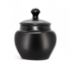 Банка для хранения табака Ceramica Tripepi  2300 (Black matt) - фото 19364