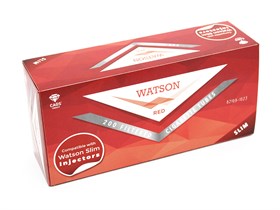 Гильзы для сигарет Watson SLIM Red 200 шт. (17 мм) - фото 19467