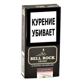 Сигариллы BELL ROCK filter Negro (10 шт) - фото 19971
