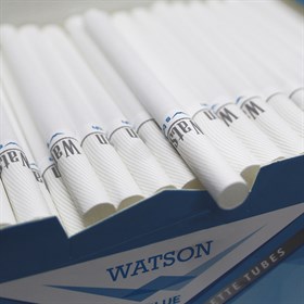 Гильзы для сигарет Watson ULTRA SLIM LONG BLUE 200 шт. (24 мм) - фото 19991