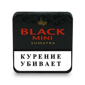 Сигариллы Villiger Black Mini Sumatra (20 шт.) - фото 20388