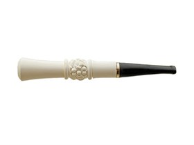 Мундштук для сигарет Meerschaum Eskisehir средний 9 см. 8 мм. - фото 20584