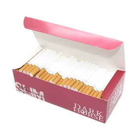 Гильзы для сигарет Dark Horse SUPER SLM LONG 6,5x20 (210 шт.) - фото 20700