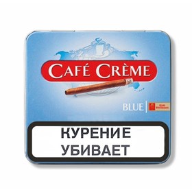 Сигариллы Cafe Creme blue (10 шт) ж/б - фото 20787