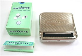 Машинка для самокруток с коробкой для табака  MASCOTTE - фото 5222
