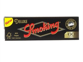 Сигаретная бумага Smoking №8 Deluxe 60 листов 70 мм - фото 6244