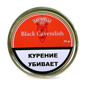 Табак для трубки Savinelli Black Cavendish 50 гр. - фото 6253