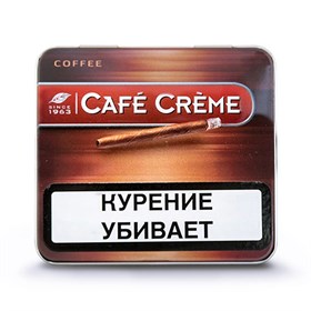 Сигариллы Cafe Creme Coffee (10 шт.) ж/б - фото 6393