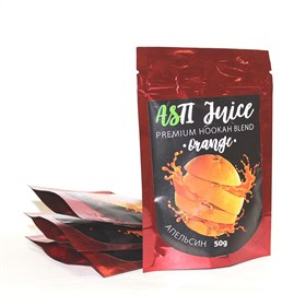 Кальянная смесь ASTI JUICE Orange зип-пакет 50 гр - фото 8525