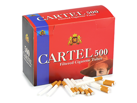 Гильзы для сигарет CARTEL (500 штук) - фото 9267