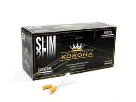 Гильзы для сигарет KORONA SLIM (500 шт) - фото 9652