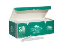 Гильзы для сигарет KORONA SLIM Menthol (250 шт)