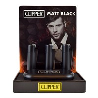Зажигалка Clipper CMP22 Black Matte