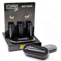 Зажигалка Clipper CMK Jet Black Matte
