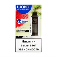 Одноразовый электронный испаритель WAKA SoPro Strawberry-Banana  (Клубника-Киви) 10000