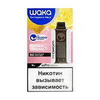 Одноразовый электронный испаритель WAKA SoPro Pink Lemonade (Розовый лимонад) 10000