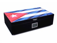 Хьюмидор Lubinski на 40 сигар, Кубинский флаг Q232