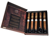 Набор сигар Gurkha Bourbon Collection Churchill Natural SET of 5 cigars