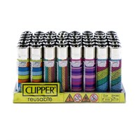Зажигалка Clipper CP11 real fabric